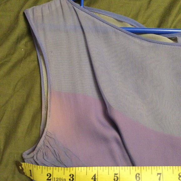 Stunning Vintage 1950s Dress in Periwinkle - Picture 10 of 11